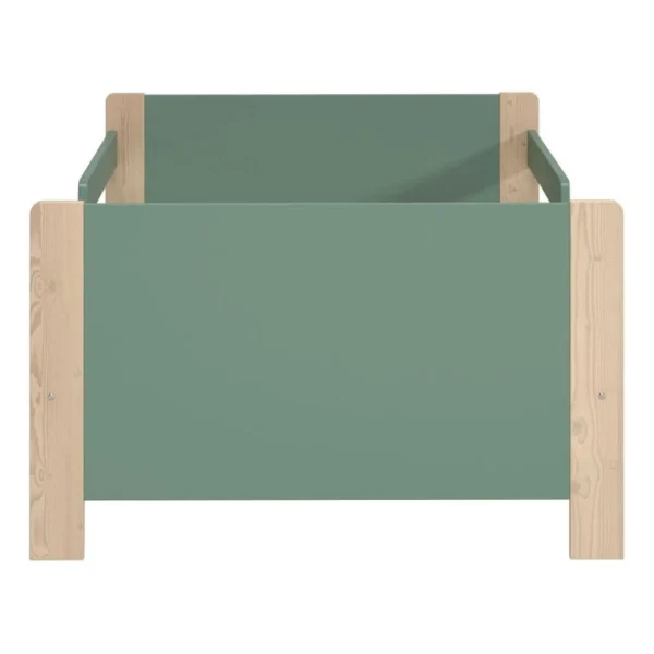 BUT Lit évolutif Avec Matelas WILLI Vert Et Naturel achetez pas cher 1