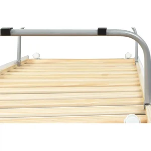 l'unique style Ac-Deco Lit Gigogne 90×200 Cm VINDAS En Bois Massif Blanc 11
