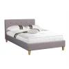 Satisfait ou Remboursé IDIMEX Lit Simple LILLE, 120 X 190 Cm, Capitonné Avec Sommier, Revêtement E… 19