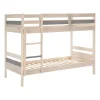 BUT Lit Superposé 2x90x190 Cm SIA Blanc Et Gris vente en ligne pas cher 14