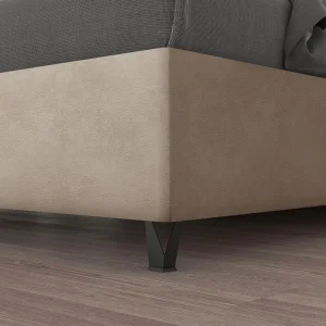 Autrement Lit Talamo Italia Avec Conteneur Double Vivaldi Beige, Tissu Effet Vin… excellente qualité 11