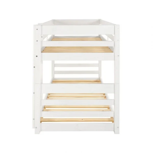 meilleure qualité BUT Lits Superposés 2x90x190 Cm BLOOM Blanc 4