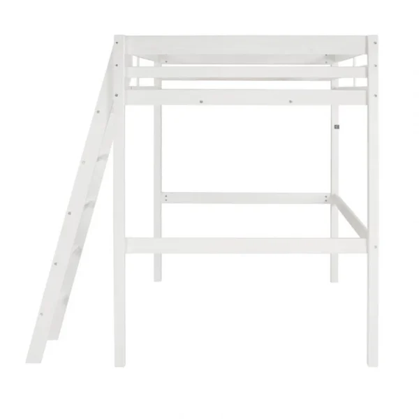 BUT Mezzanine 140×190 Cm BLOOM Blanc qualité d’originales 4