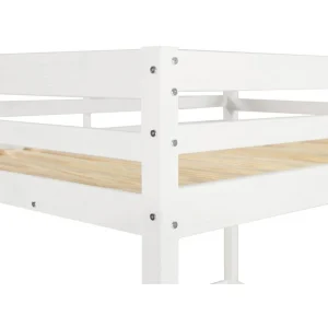 BUT Mezzanine 140×190 Cm BLOOM Blanc qualité d’originales 13