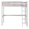 exclusivement disponibles BUT Mezzanine 90 X 190 Cm BLOOM Gris 17