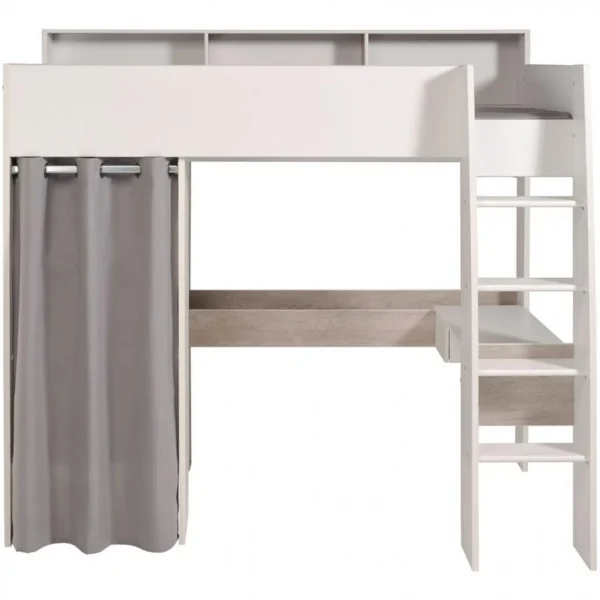 BUT Mezzanine Taylor Blanc Et Gris grande promotion 5