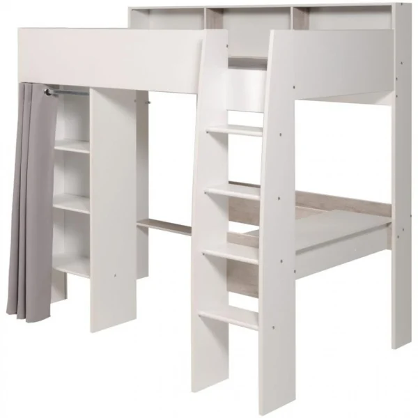 BUT Mezzanine Taylor Blanc Et Gris grande promotion 6