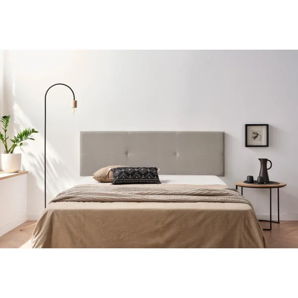 france en ligne MOONIA-TÊTE DE LIT TAPISSÉE ALMA AQUALINE 130 X 50 X 5 Cm 3