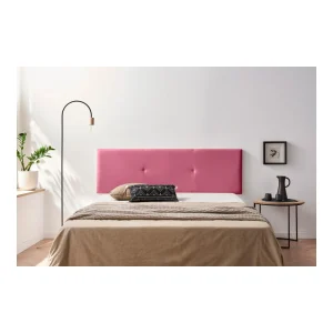 MOONIA-TÊTE DE LIT TAPISSÉE ALMA SIMILI CUIR 170 X 50 X 5 Cm à prix imbattables 8