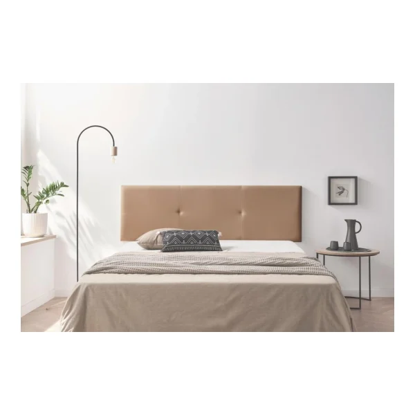 boutique en ligne france MOONIA-TÊTE DE LIT TAPISSÉE ALMA SIMILI CUIR 210 X 50 X 5 Cm 3