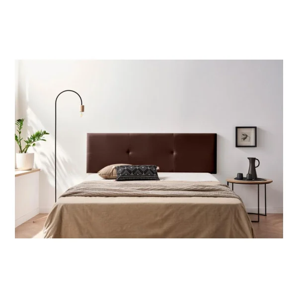 MOONIA-TÊTE DE LIT TAPISSÉE ALMA SIMILI CUIR 210 X 50 X 5 Cm remise en ligne 3