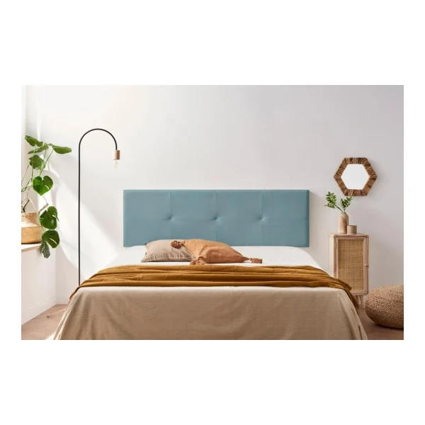 MOONIA-TÊTE DE LIT TAPISSÉE ALTEA AQUALINE 210 X 50 X 5 Cm meilleure qualité 3
