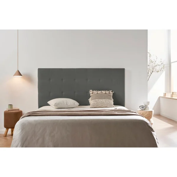 MOONIA-TÊTE DE LIT TAPISSÉE ASTORIA AQUALINE 115 X 120 X 8 Cm belle 3