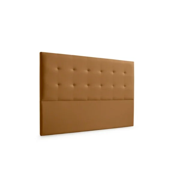 MOONIA-TÊTE DE LIT TAPISSÉE ASTORIA SIMILI CUIR 145 X 120 X 8 Cm Retour Facile et Gratuit 4