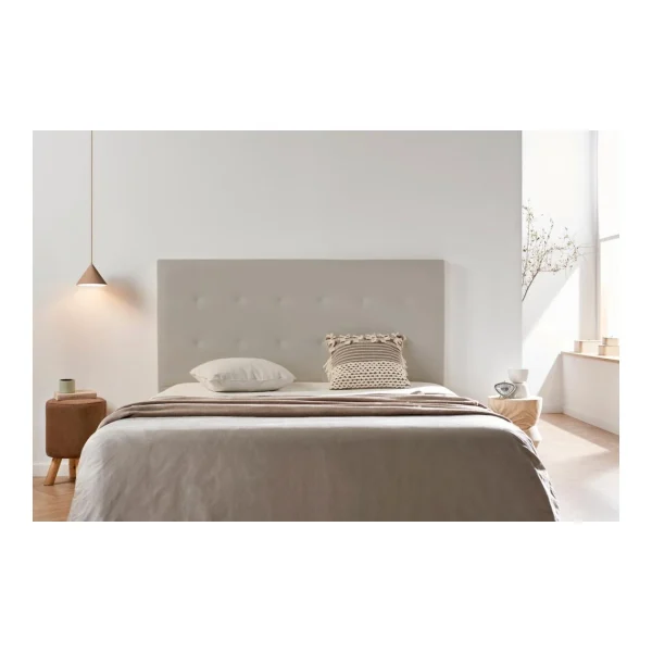 magasin pour MOONIA-TÊTE DE LIT TAPISSÉE ASTORIA SIMILI CUIR 160 X 120 X 8 Cm 3