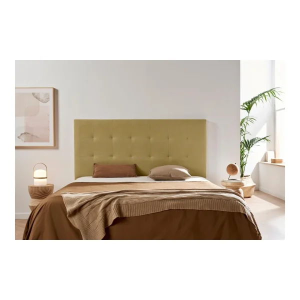 MOONIA-TÊTE DE LIT TAPISSÉE ATENEA AQUALINE 115 X 120 X 8 Cm pas cher 3