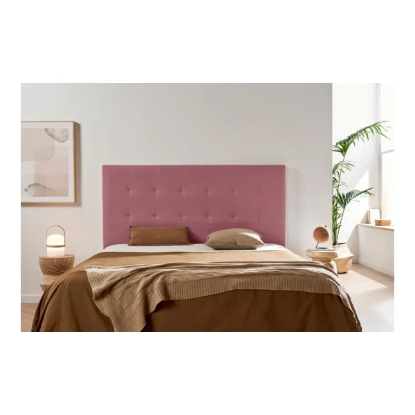 MOONIA-TÊTE DE LIT TAPISSÉE ATENEA AQUALINE 145 X 120 X 8 Cm magasins pour 3