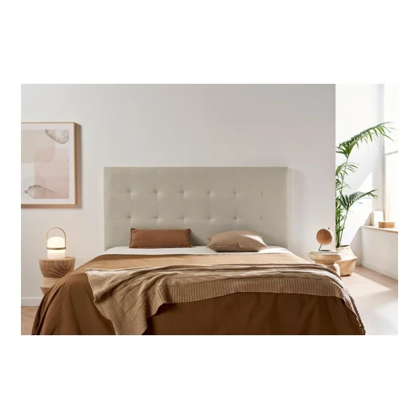 de garantie authentique MOONIA-TÊTE DE LIT TAPISSÉE ATENEA AQUALINE 145 X 120 X 8 Cm 3