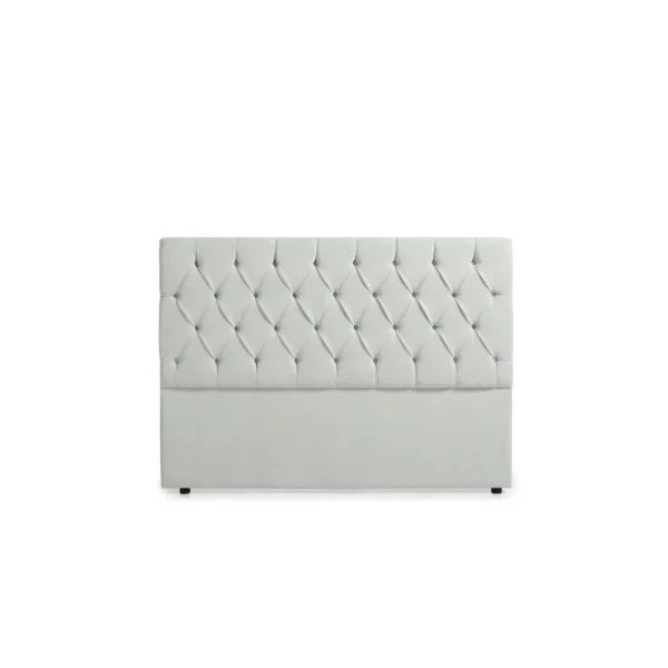 marques de renommée MOONIA-TÊTE DE LIT TAPISSÉE CAPRI AQUALINE 115 X 120 X 12 Cm 1