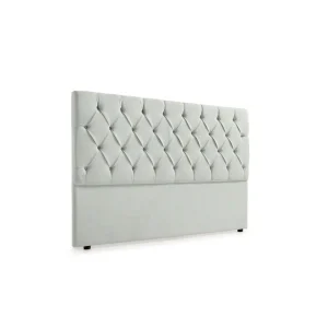 marques de renommée MOONIA-TÊTE DE LIT TAPISSÉE CAPRI AQUALINE 115 X 120 X 12 Cm 10