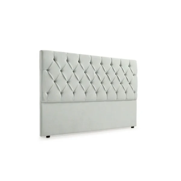 marques de renommée MOONIA-TÊTE DE LIT TAPISSÉE CAPRI AQUALINE 115 X 120 X 12 Cm 4