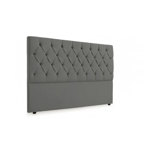 MOONIA-TÊTE DE LIT TAPISSÉE CAPRI AQUALINE 145 X 120 X 12 Cm soldes en ligne 4