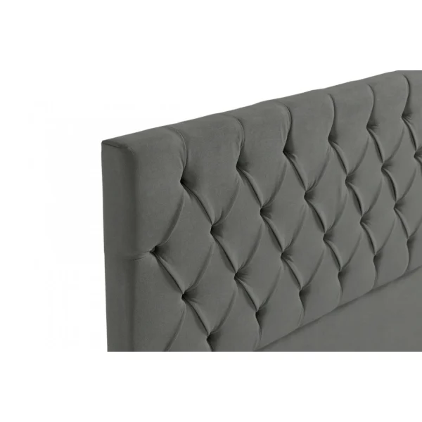MOONIA-TÊTE DE LIT TAPISSÉE CAPRI AQUALINE 145 X 120 X 12 Cm soldes en ligne 5