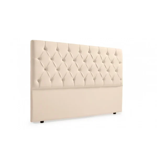 en france MOONIA-TÊTE DE LIT TAPISSÉE CAPRI SIMILI CUIR 115 X 120 X 12 Cm 4