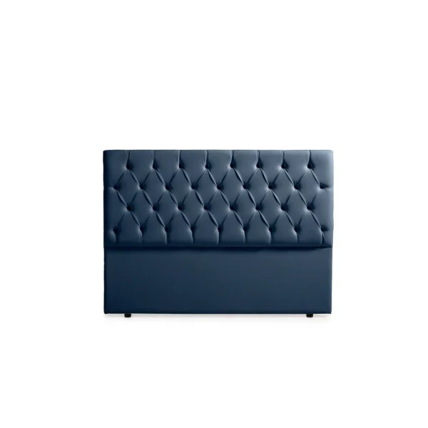 Nouveau MOONIA-TÊTE DE LIT TAPISSÉE CAPRI SIMILI CUIR 115 X 120 X 12 Cm 1