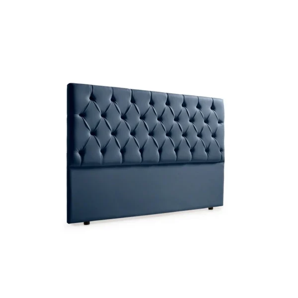 Nouveau MOONIA-TÊTE DE LIT TAPISSÉE CAPRI SIMILI CUIR 115 X 120 X 12 Cm 4