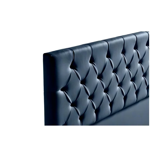 Nouveau MOONIA-TÊTE DE LIT TAPISSÉE CAPRI SIMILI CUIR 115 X 120 X 12 Cm 5