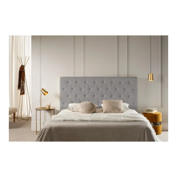 Top ventes MOONIA-TÊTE DE LIT TAPISSÉE CAPRI SIMILI CUIR 160 X 120 X 12 Cm 3
