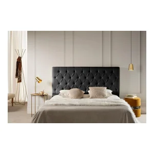 MOONIA-TÊTE DE LIT TAPISSÉE CAPRI SIMILI CUIR 170 X 120 X 12 Cm comparez les prix 8