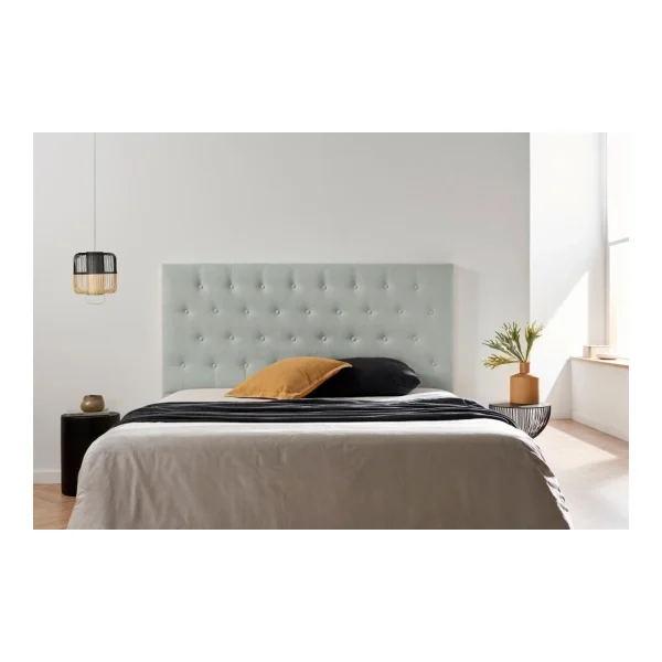 MOONIA-TÊTE DE LIT TAPISSÉE FERRARA AQUALINE 170 X 120 X 8 Cm qualité supérieure 3