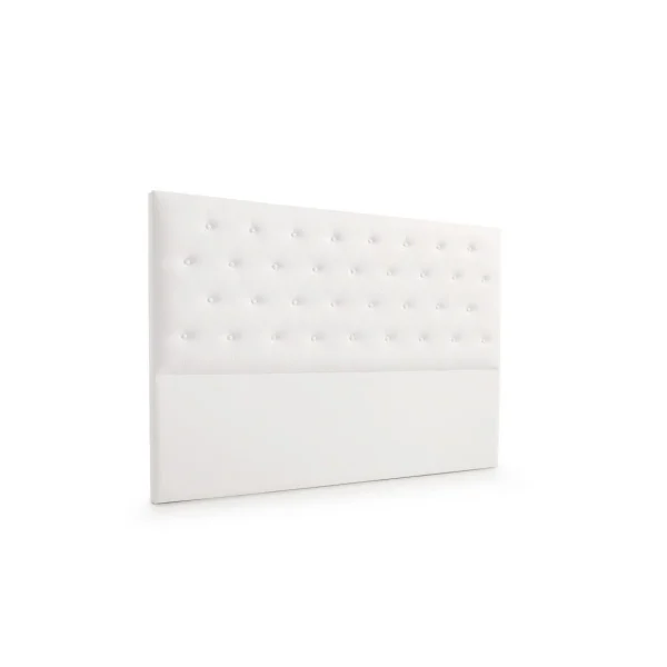 mode pas cher MOONIA-TÊTE DE LIT TAPISSÉE FERRARA SIMILI CUIR 100 X 120 X 8 Cm 4