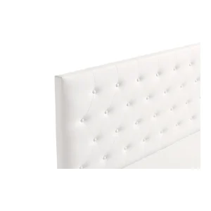 mode pas cher MOONIA-TÊTE DE LIT TAPISSÉE FERRARA SIMILI CUIR 100 X 120 X 8 Cm 12