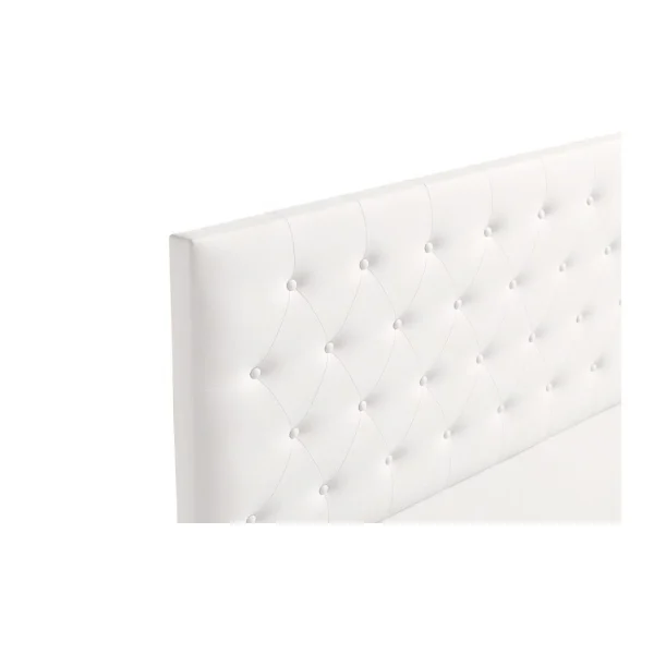 mode pas cher MOONIA-TÊTE DE LIT TAPISSÉE FERRARA SIMILI CUIR 100 X 120 X 8 Cm 5