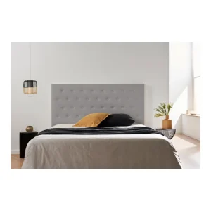 achetez MOONIA-TÊTE DE LIT TAPISSÉE FERRARA SIMILI CUIR 115 X 120 X 8 Cm 8