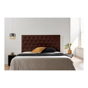 MOONIA-TÊTE DE LIT TAPISSÉE FERRARA SIMILI CUIR 145 X 120 X 8 Cm Les achats en ligne 8