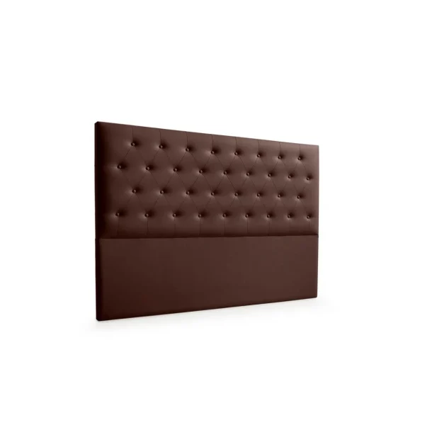 MOONIA-TÊTE DE LIT TAPISSÉE FERRARA SIMILI CUIR 145 X 120 X 8 Cm Les achats en ligne 4