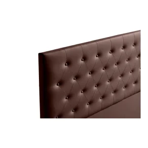 MOONIA-TÊTE DE LIT TAPISSÉE FERRARA SIMILI CUIR 145 X 120 X 8 Cm Les achats en ligne 12