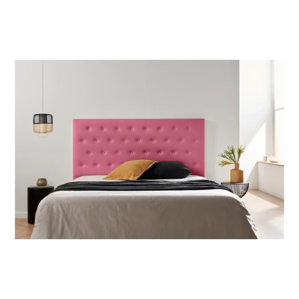 officiel MOONIA-TÊTE DE LIT TAPISSÉE FERRARA SIMILI CUIR 90 X 120 X 8 Cm 3