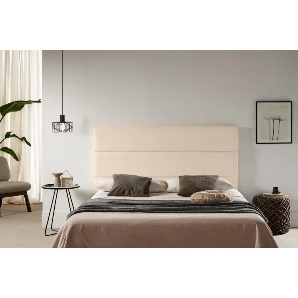 soldes magasin MOONIA-TÊTE DE LIT TAPISSÉE GENOVA SIMILI CUIR 100 X 120 X 8 Cm 3