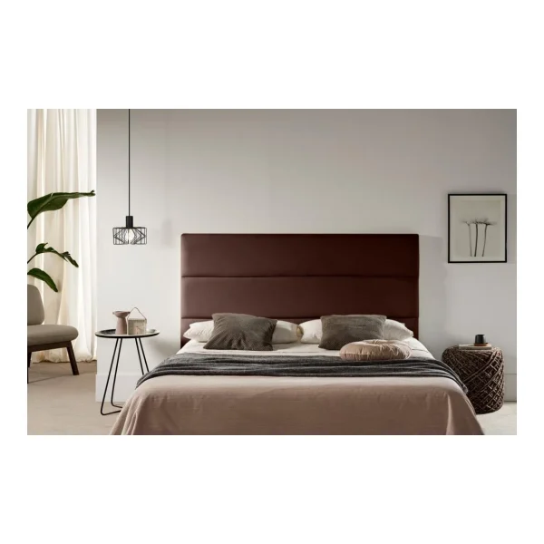 à prix imbattables MOONIA-TÊTE DE LIT TAPISSÉE GENOVA SIMILI CUIR 160 X 120 X 8 Cm 3