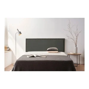 SOLDES TOUT À MOONIA-TÊTE DE LIT TAPISSÉE MODENA AQUALINE 170 X 55 X 8 Cm 8