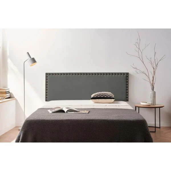 à prix réduits MOONIA-TÊTE DE LIT TAPISSÉE MODENA AQUALINE 220 X 55 X 8 Cm 3