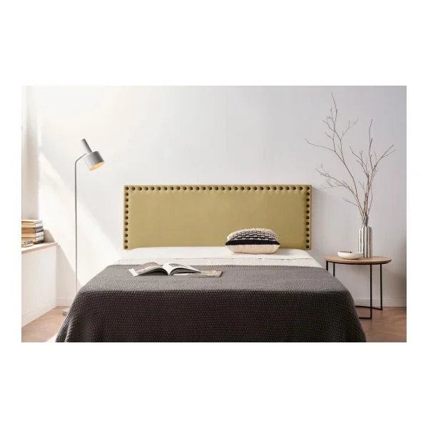 Authenticité garantie MOONIA-TÊTE DE LIT TAPISSÉE MODENA AQUALINE 90 X 55 X 8 Cm 3