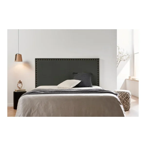 MOONIA-TÊTE DE LIT TAPISSÉE MODENA DUO AQUALINE 130 X 120 X 8 Cm boutique en ligne 3