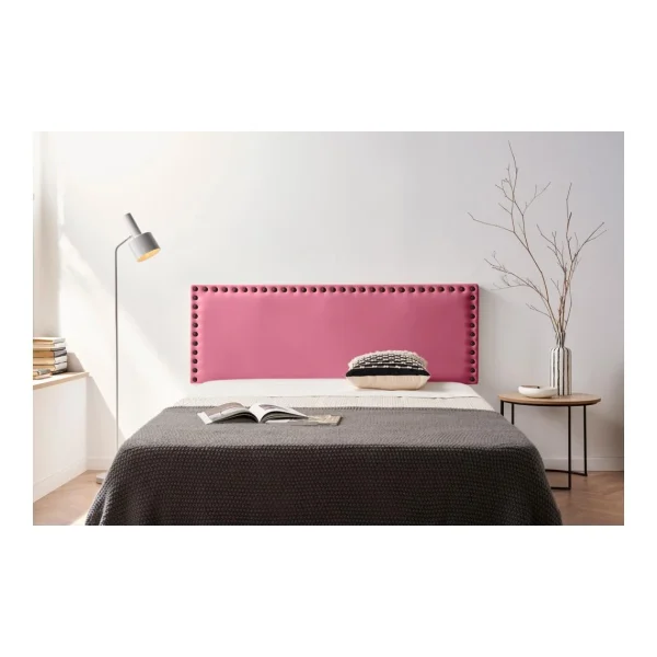 le grand escompte MOONIA-TÊTE DE LIT TAPISSÉE MODENA SIMILI CUIR 210 X 55 X 8 Cm 3
