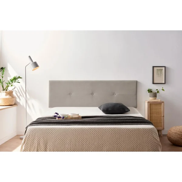 Officielle MOONIA-TÊTE DE LIT TAPISSÉE NAPOLI AQUALINE 115 X 50 X 5 Cm 3